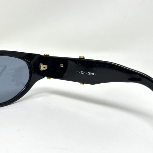 Philippe Charriol Sunglasses A 62A 5540 Black gold Handmade Italy Butterfly